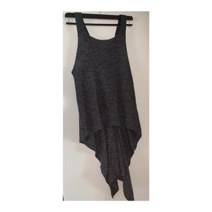 FREE PEOPLE LIMITED HIGH LOW/OPEN BACK BLOUSE